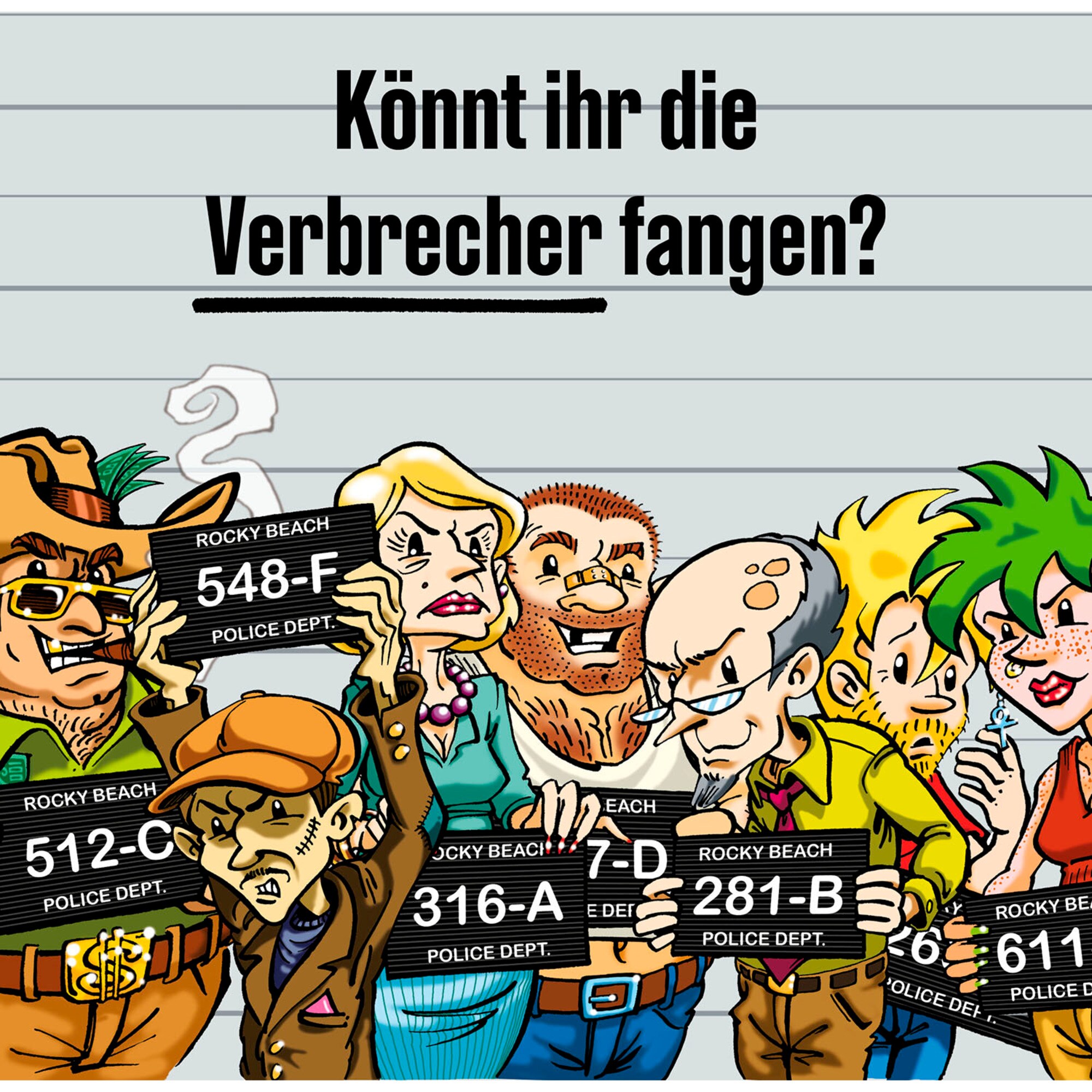 Kosmos Kartenspiel Die drei ??? Kids - Auf Verbrecherjagd