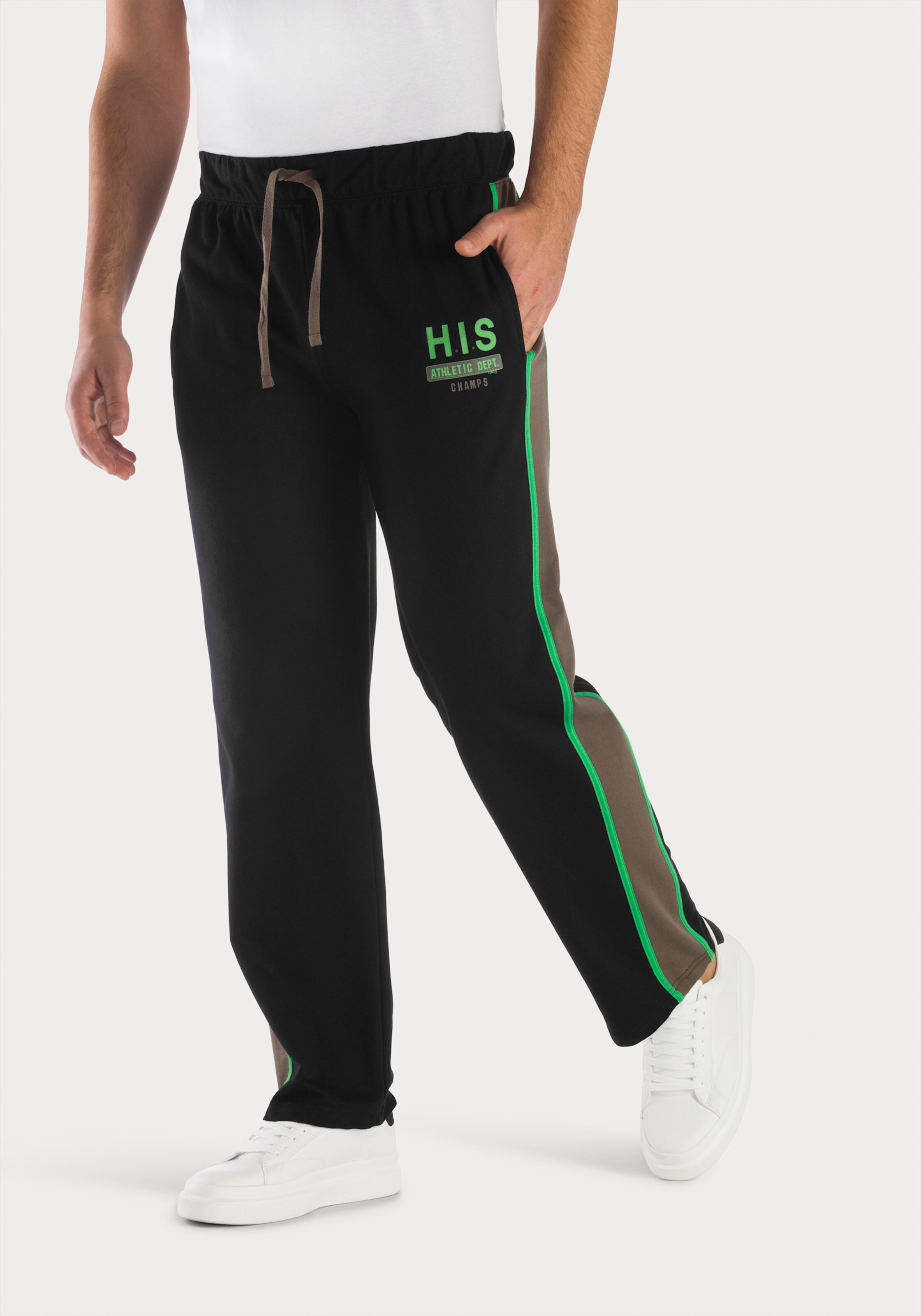 H.I.S Sweathose in schwarz