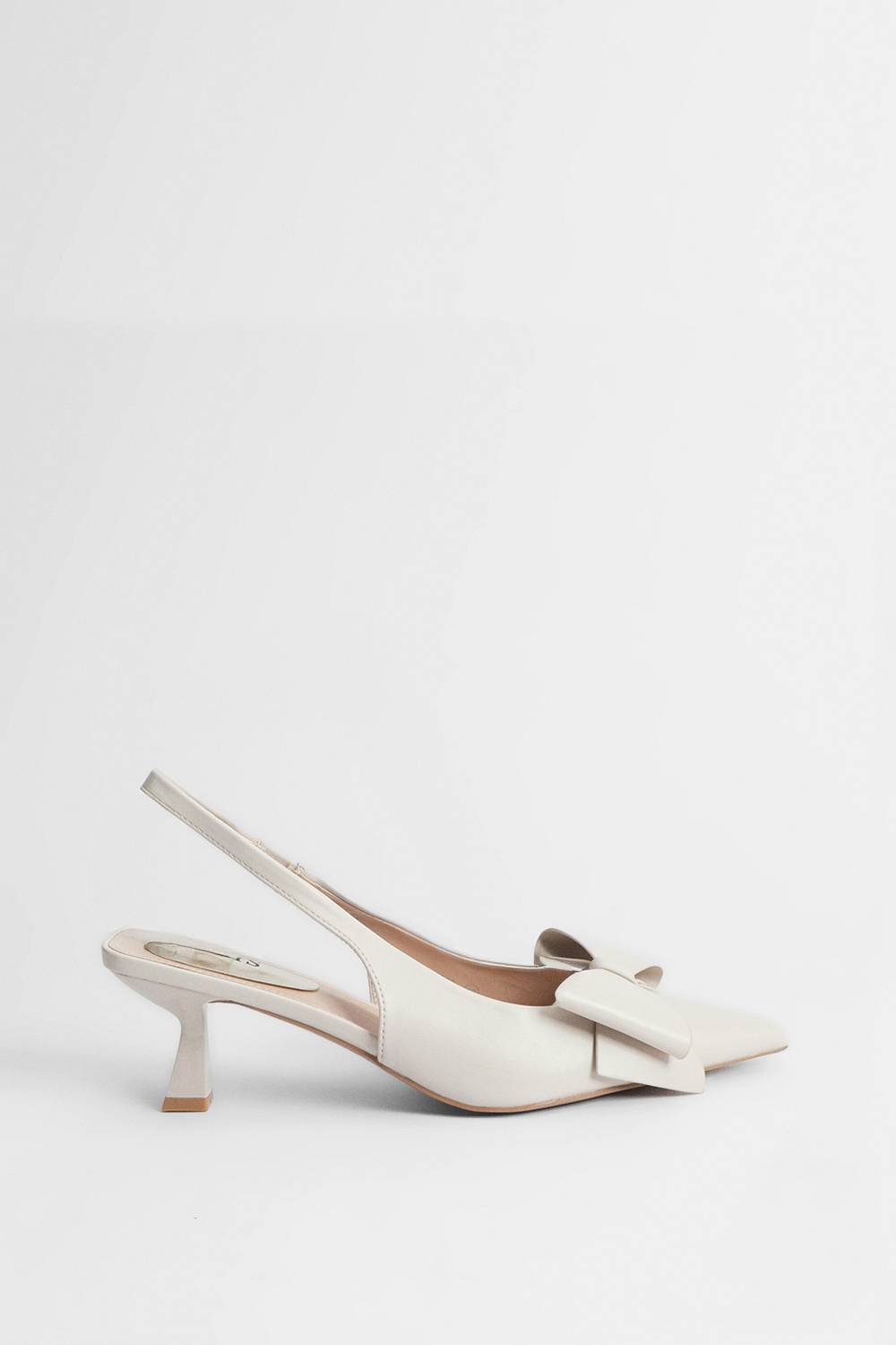 Oasis Chaussures Escarpins À Bride Arrière Dillie En Synthétiquecuir Avec Nœud Et Petit Talon