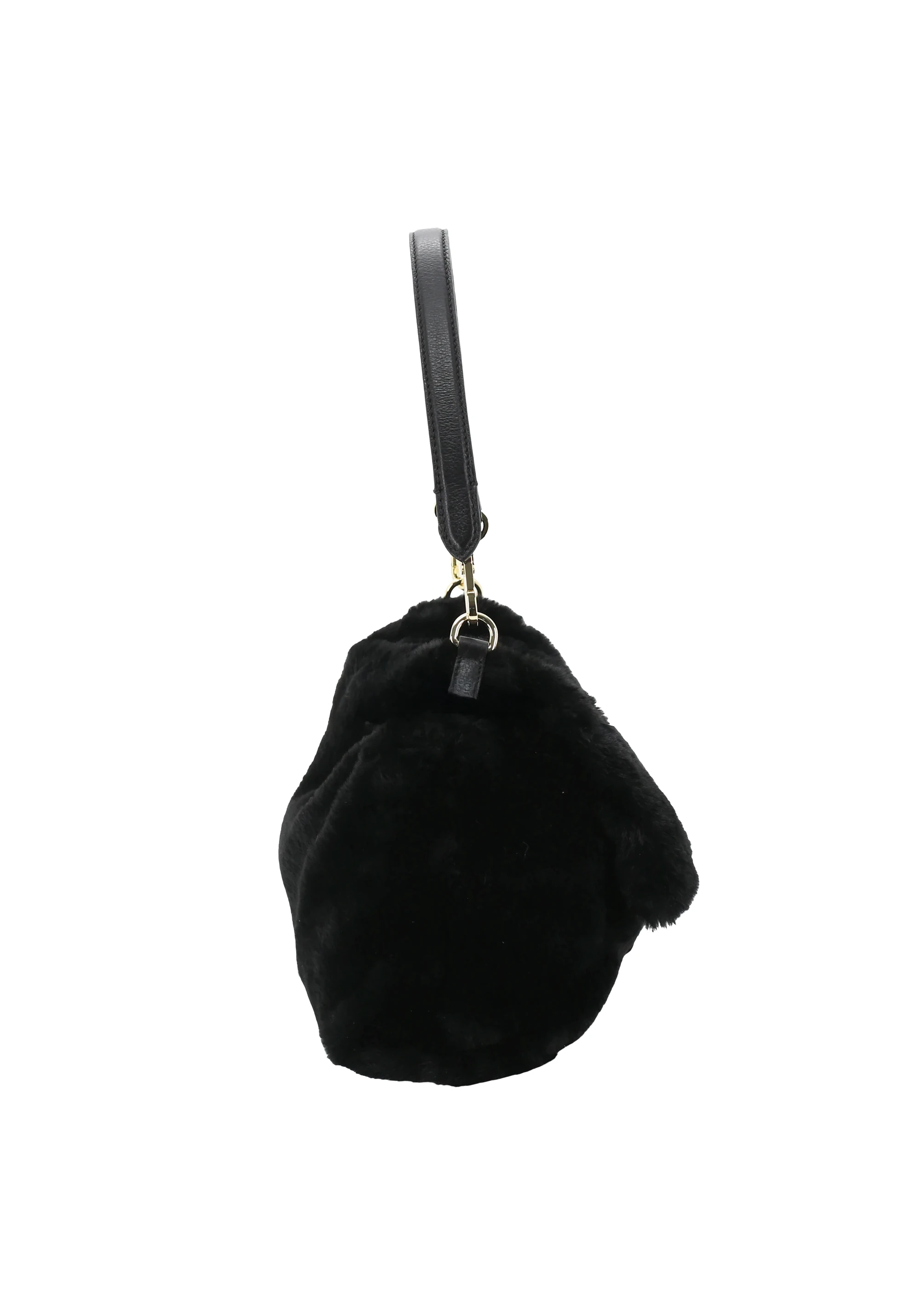 shoulder bag TEMI medium Leather Eco Fur Standard