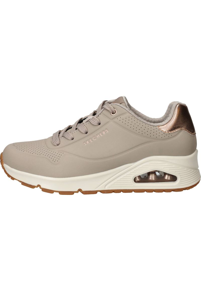Skechers Uno Golden Air Sneakers Taupe Dames