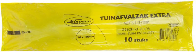 Sirocco - Tuinafvalzak Extra Sterk - 10 Stuks