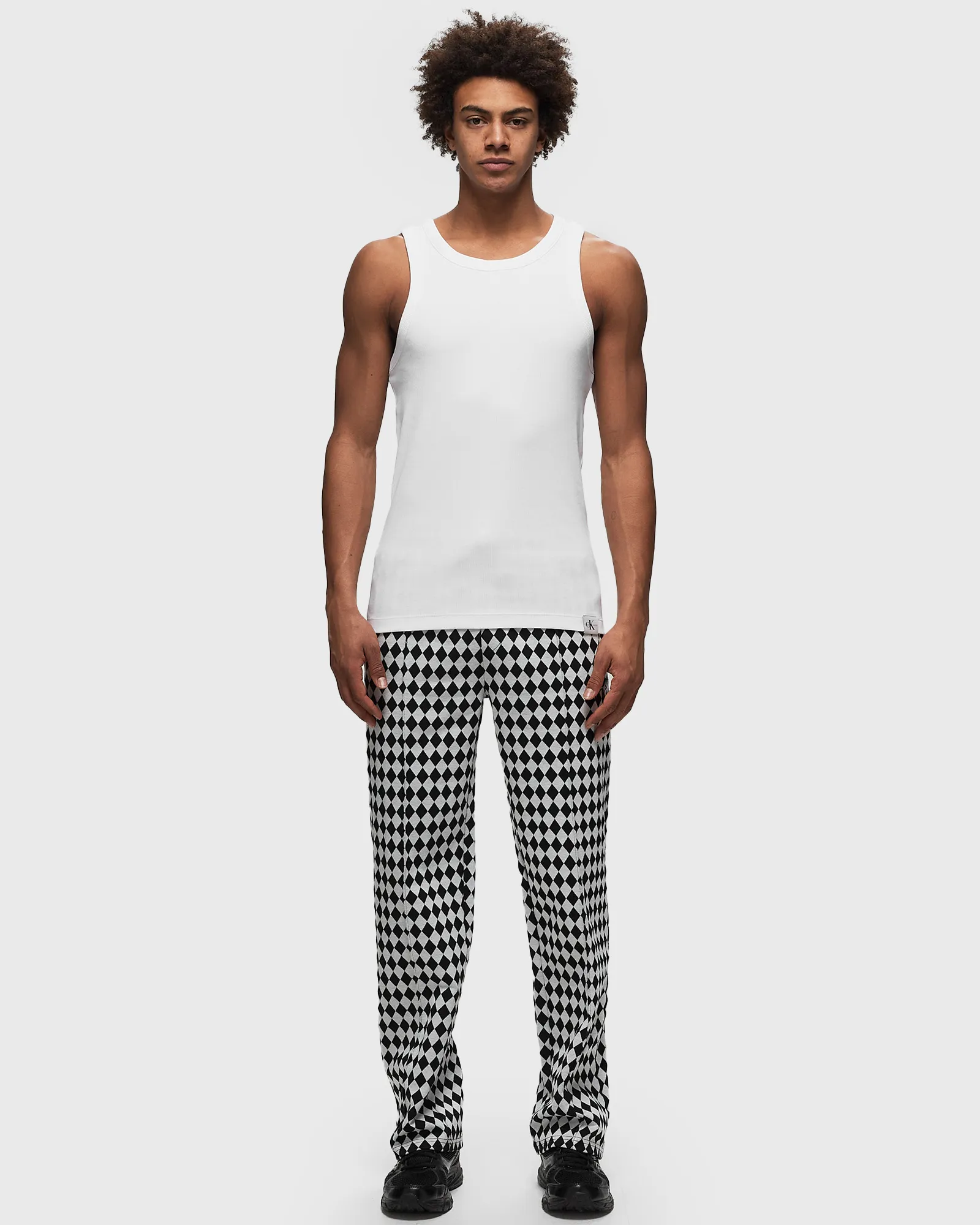 Calvin Klein Jeans WOVEN TAB TANK TOP