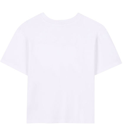 Little Marc Jacobs T-Shirt - Weiß/Pink m. Herz