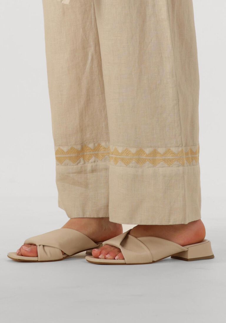 beige stefano lauran slippers siena