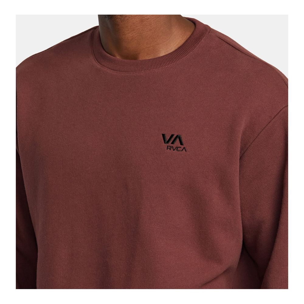 Rvca VA ESSENTIAL - Sweat Homme burgundy