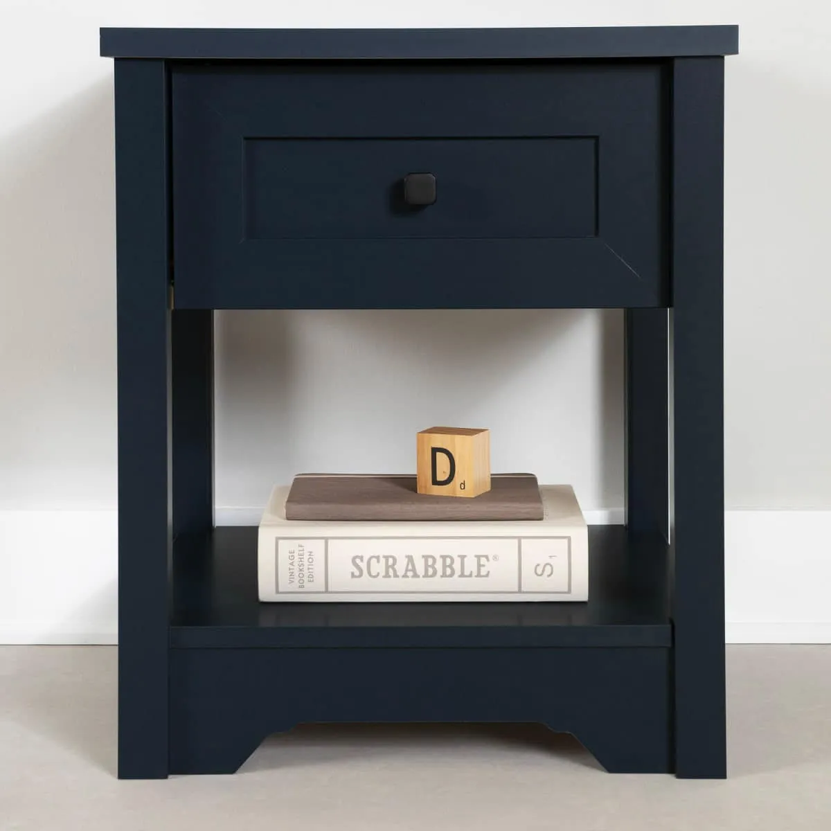 South Shore Table de nuit - Hazen Bleu Marine