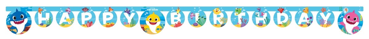 Baby Shark Letterslinger Happy Birthday