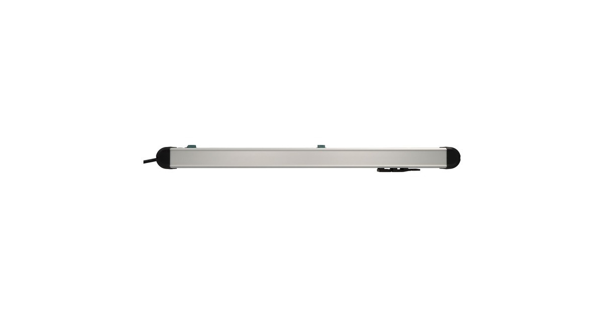 BrennenstuhlPremium-Alu-Line stekkerdoos 12-voudig stekkerdoos  (Zwart/zilver)