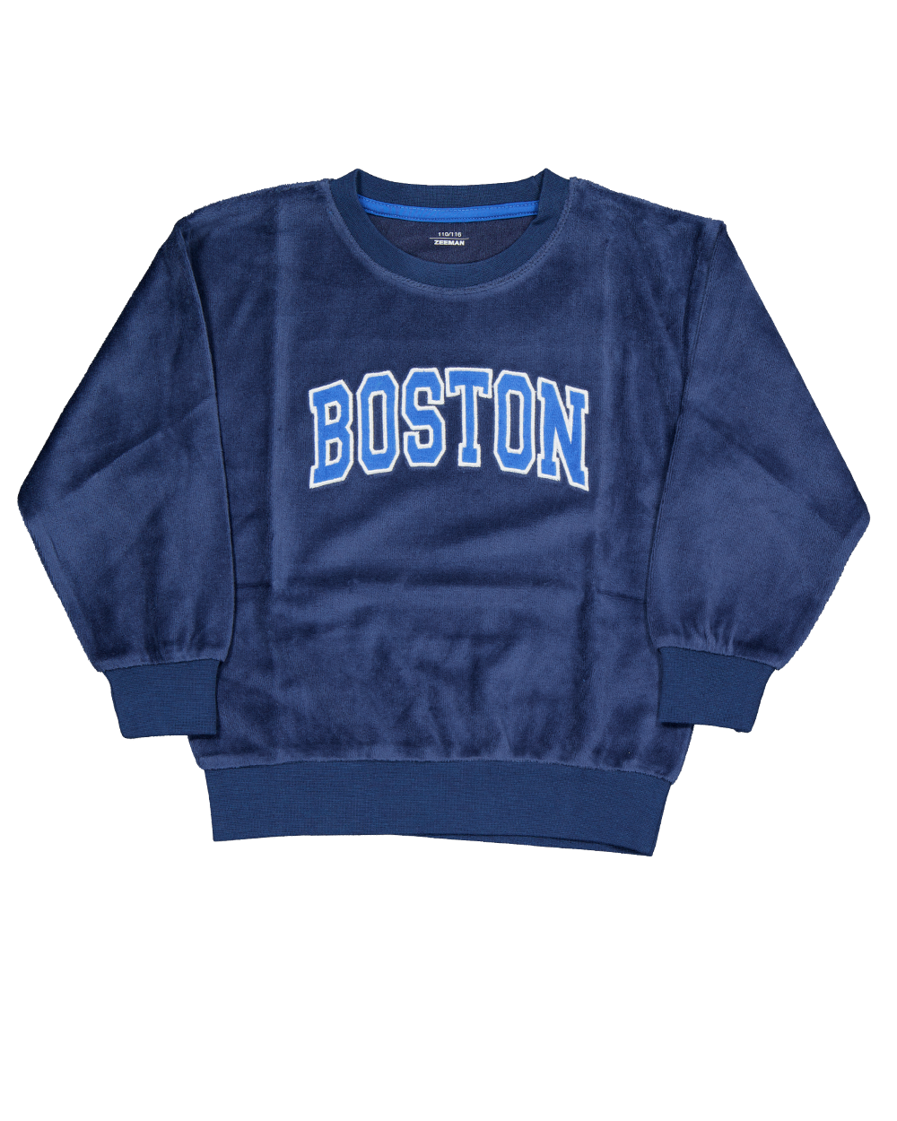 Velours jongens pyjama Lange mouwen Navy kopen? Goed en goedkoop