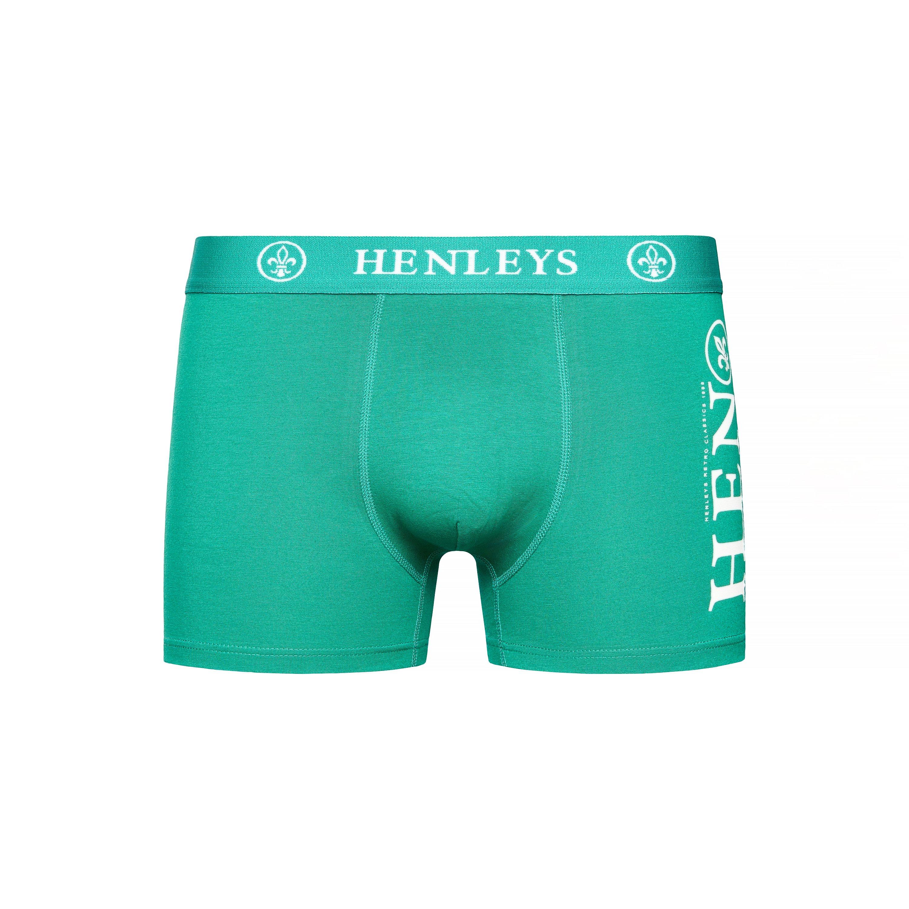 Henleys 5 Pack Boxer Shorts Mens