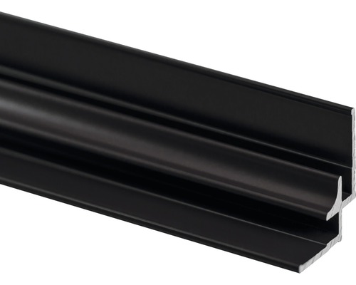 Decodesign hoekverbinder, 2100 mm, zwart