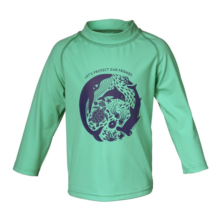 Isbjörn Sealion Sun Sweater Kids Mint