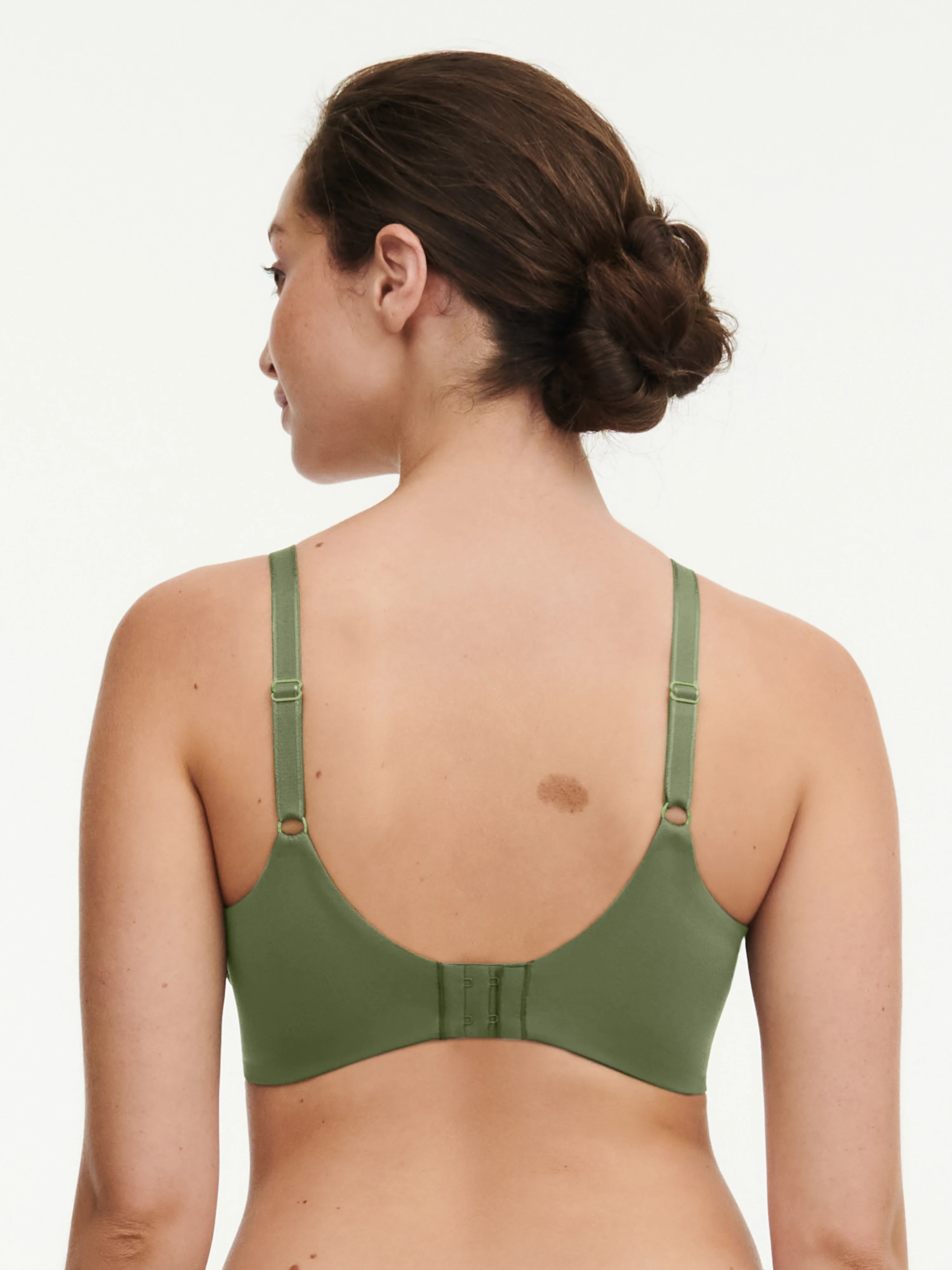 EMMA - Soutien-gorge moulé emboîtant en dentelle | Vert