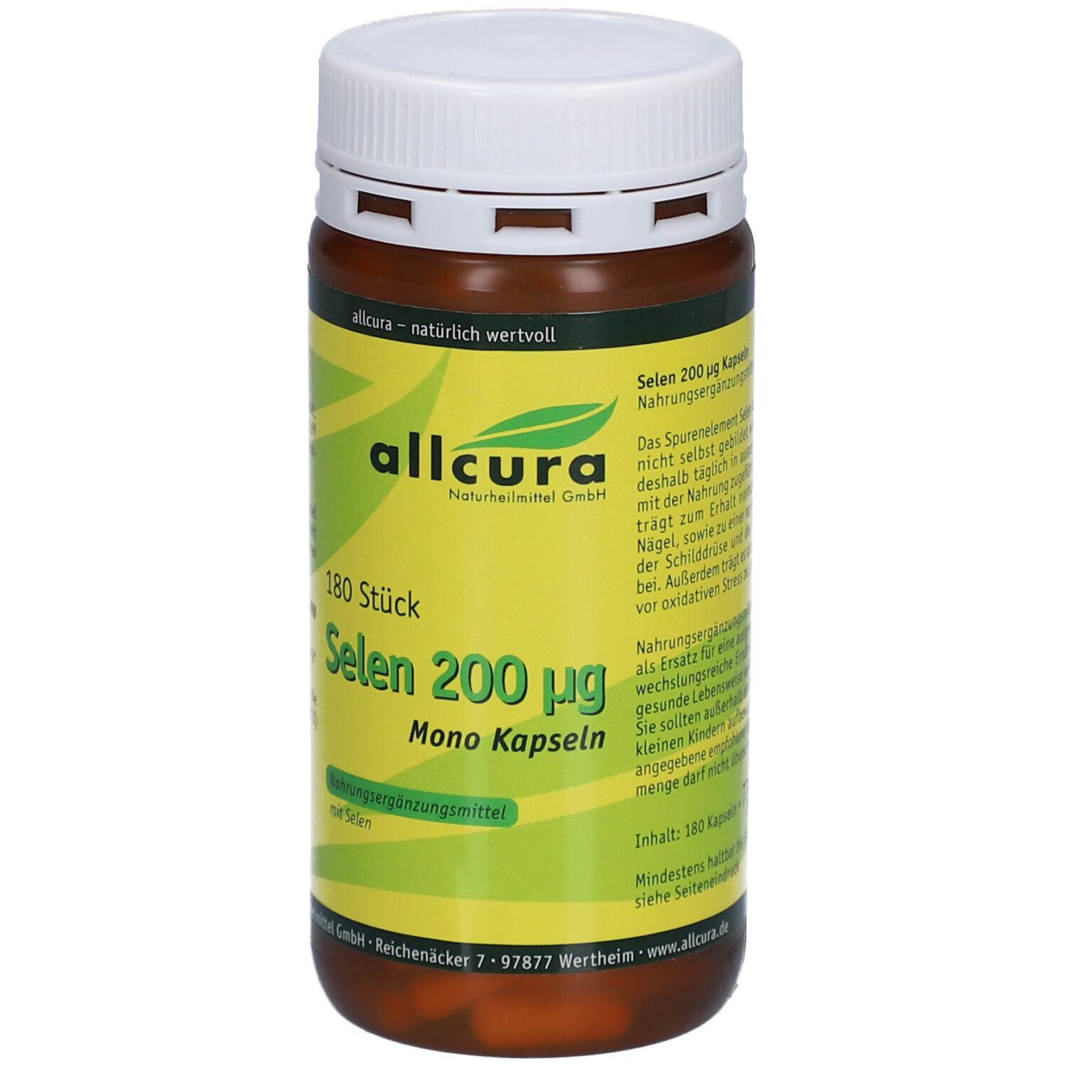 allcura SELEN 200 µg Mono Kapseln