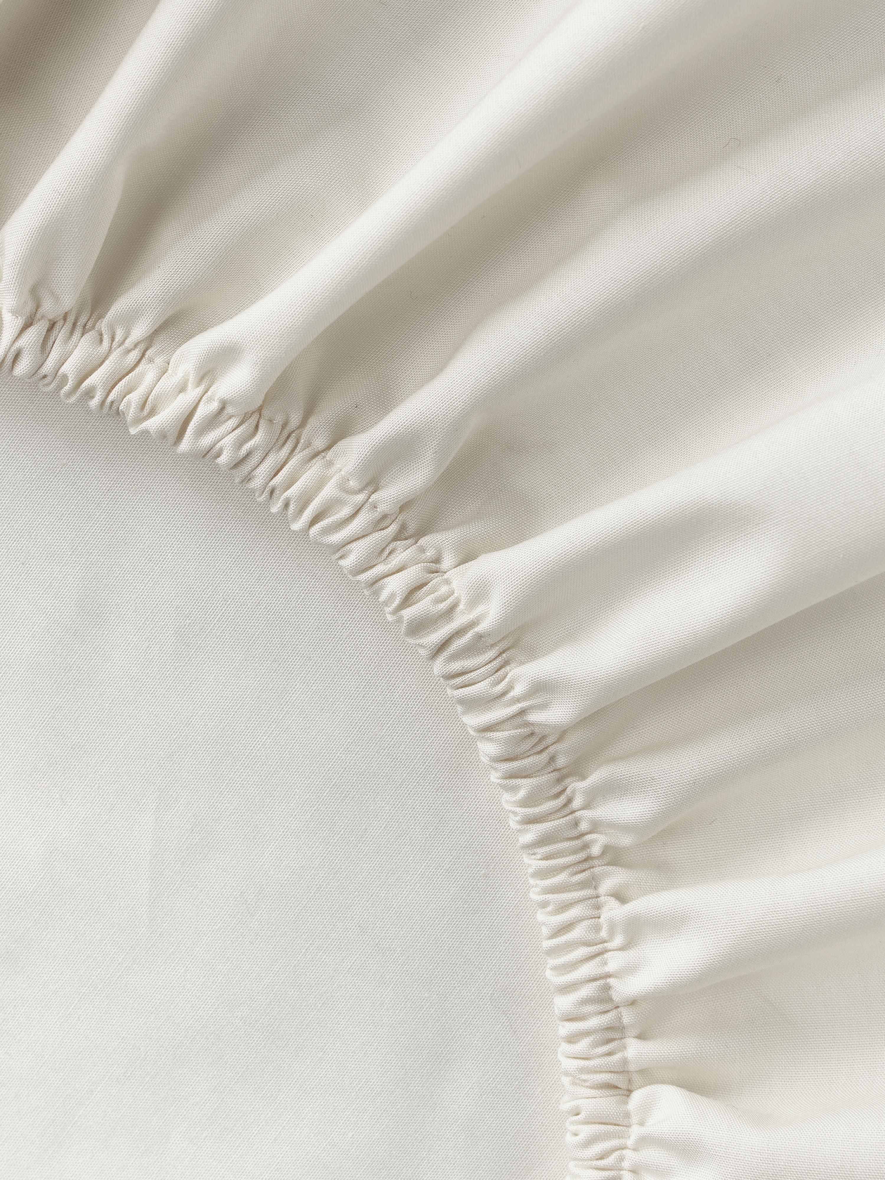Boxspring hoeslaken Elsie, katoen perkal