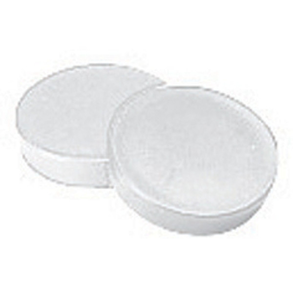 12 aimants ronds Ø 20 mm blanc