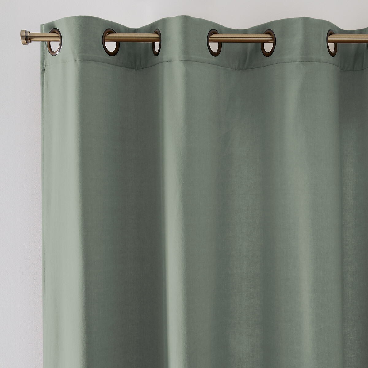 LA REDOUTE INTERIEURS<br>Cortina de veludo com ilhós Veludo