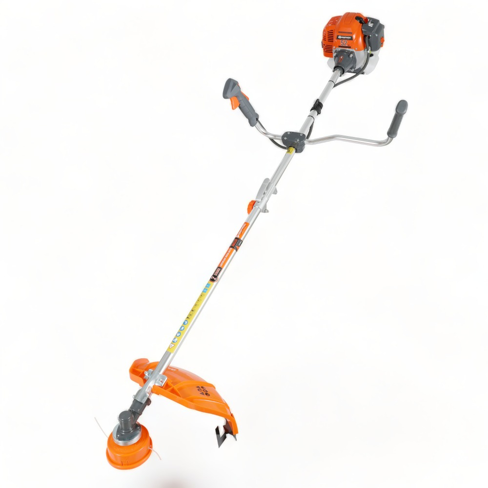 Débroussailleuse thermique 2 temps 51,7 cm3 coupe 45cm lame 3 dents harnais daewoo dbc520