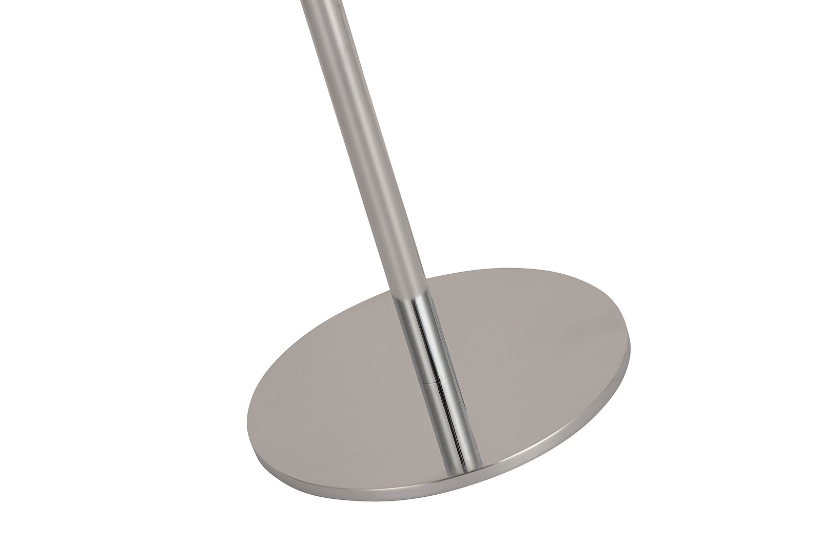 Vilde bordlampe Krom høyde 43cm med ledning og bryter Maks LED 6W E14