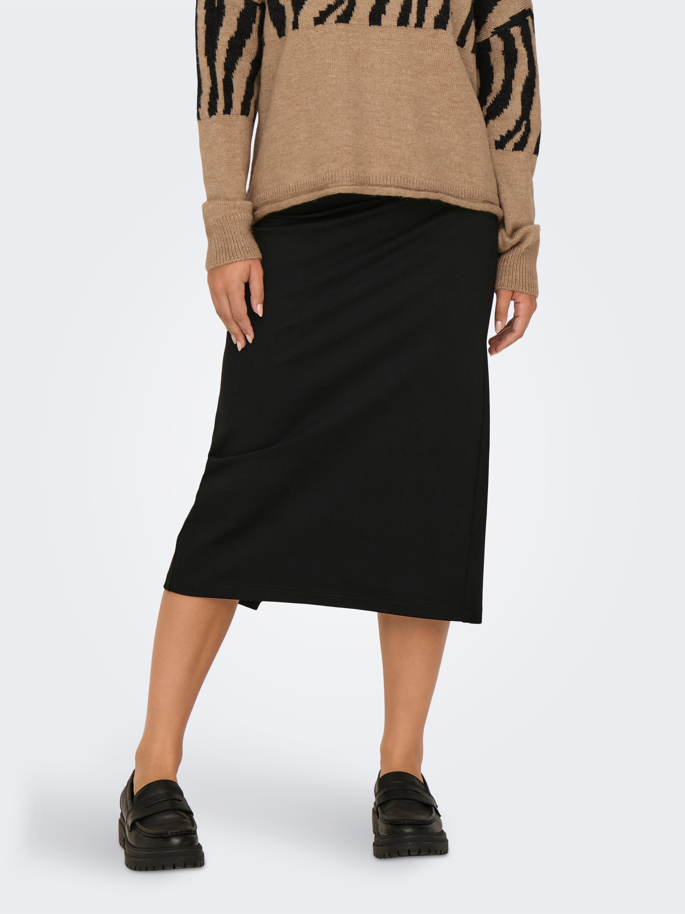ONLY Bleistiftrock »ONLTIA HW LONG SLIT PENCIL SKIRT CC PNT«