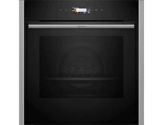 NEFF - Four encastrable EcoClean B54CR31N0, N70, 14 modes de cuisson, Slide & Hide