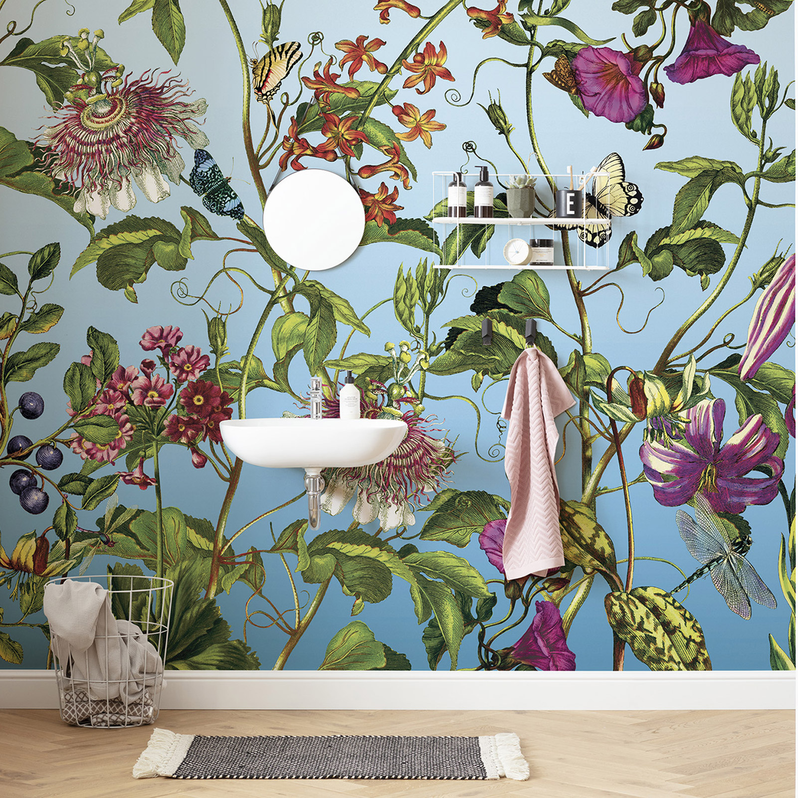 Vlies-Fototapete JARDIN - bunt - 368x248 cm