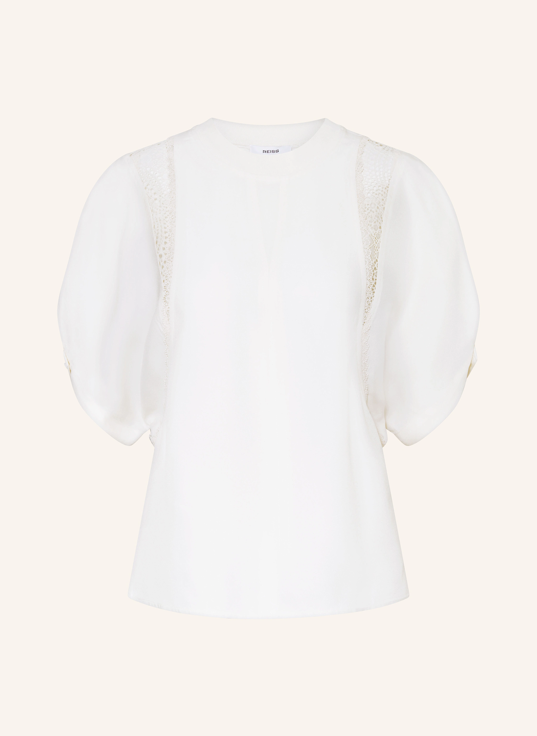 REISS Blusenshirt mit Spitze