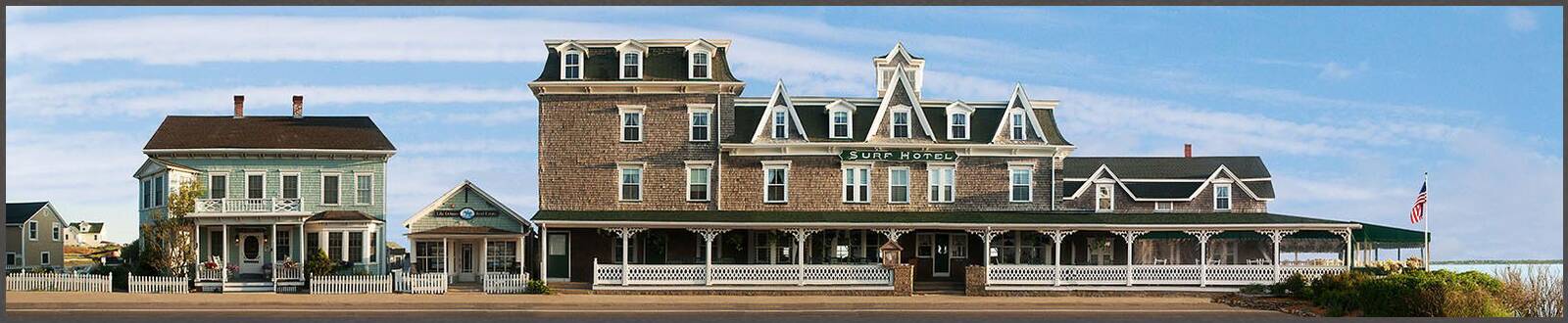 Block Island, Dodge Street by Larry Yust - Limited Edition. Edition of: 150. Signed.