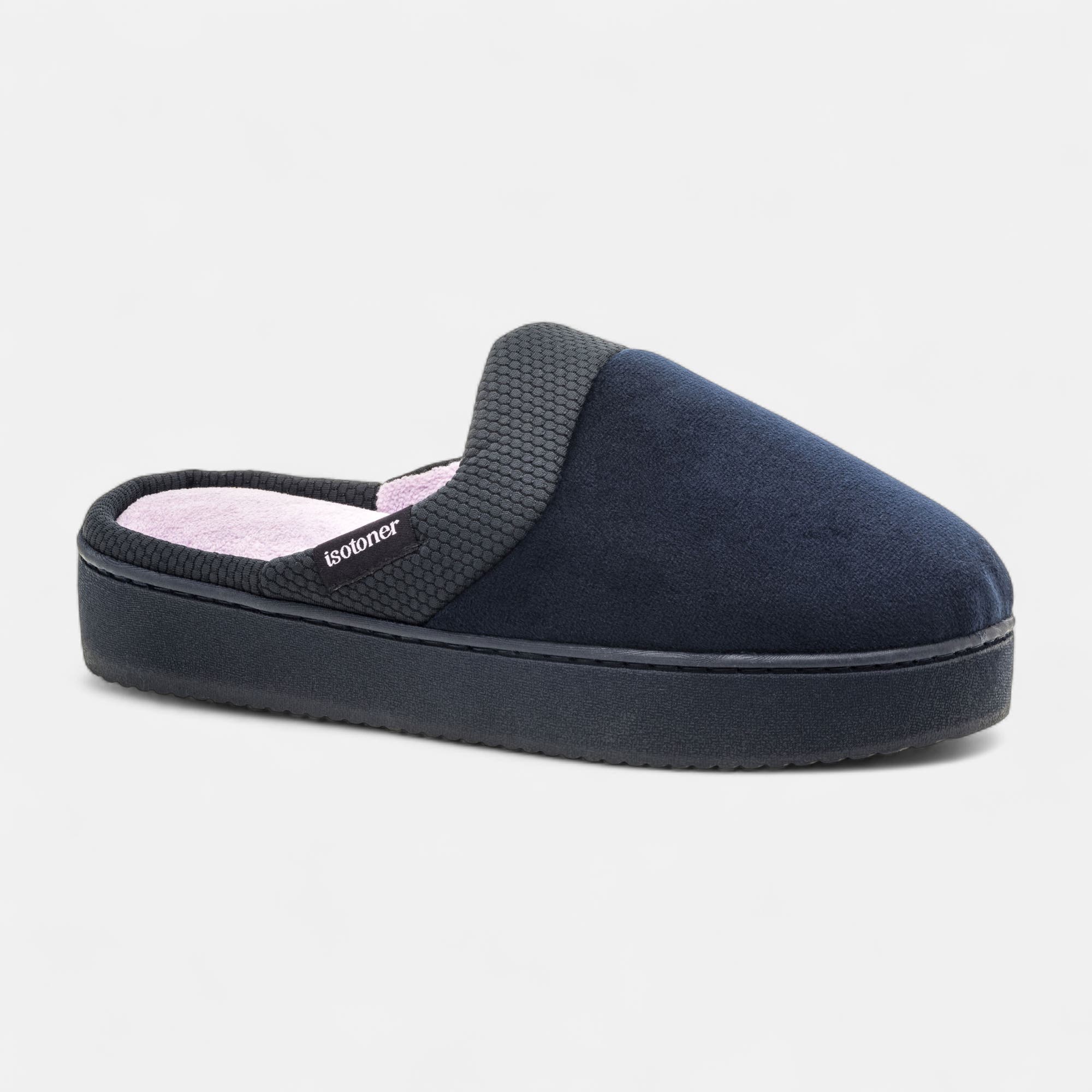 Pantoufles mules Femme bleu marine