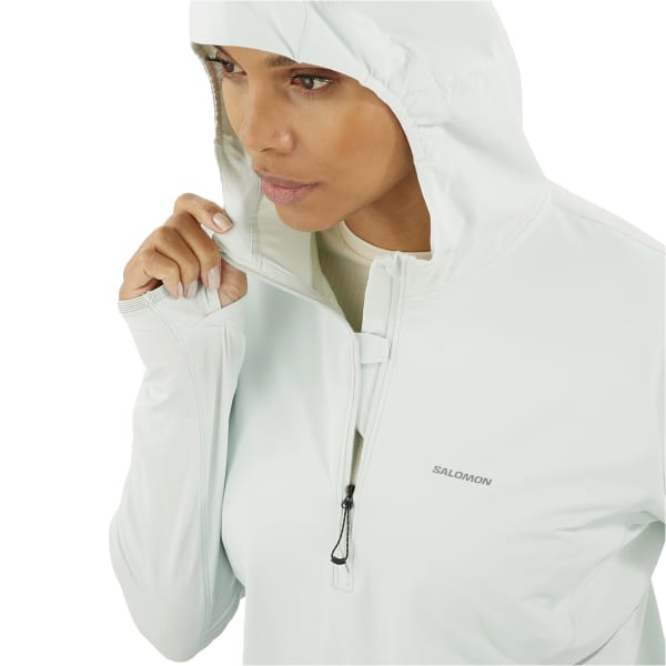 Veste trail SALOMON SENSE AERO HYBRID HZ HD W MISTY BLUE