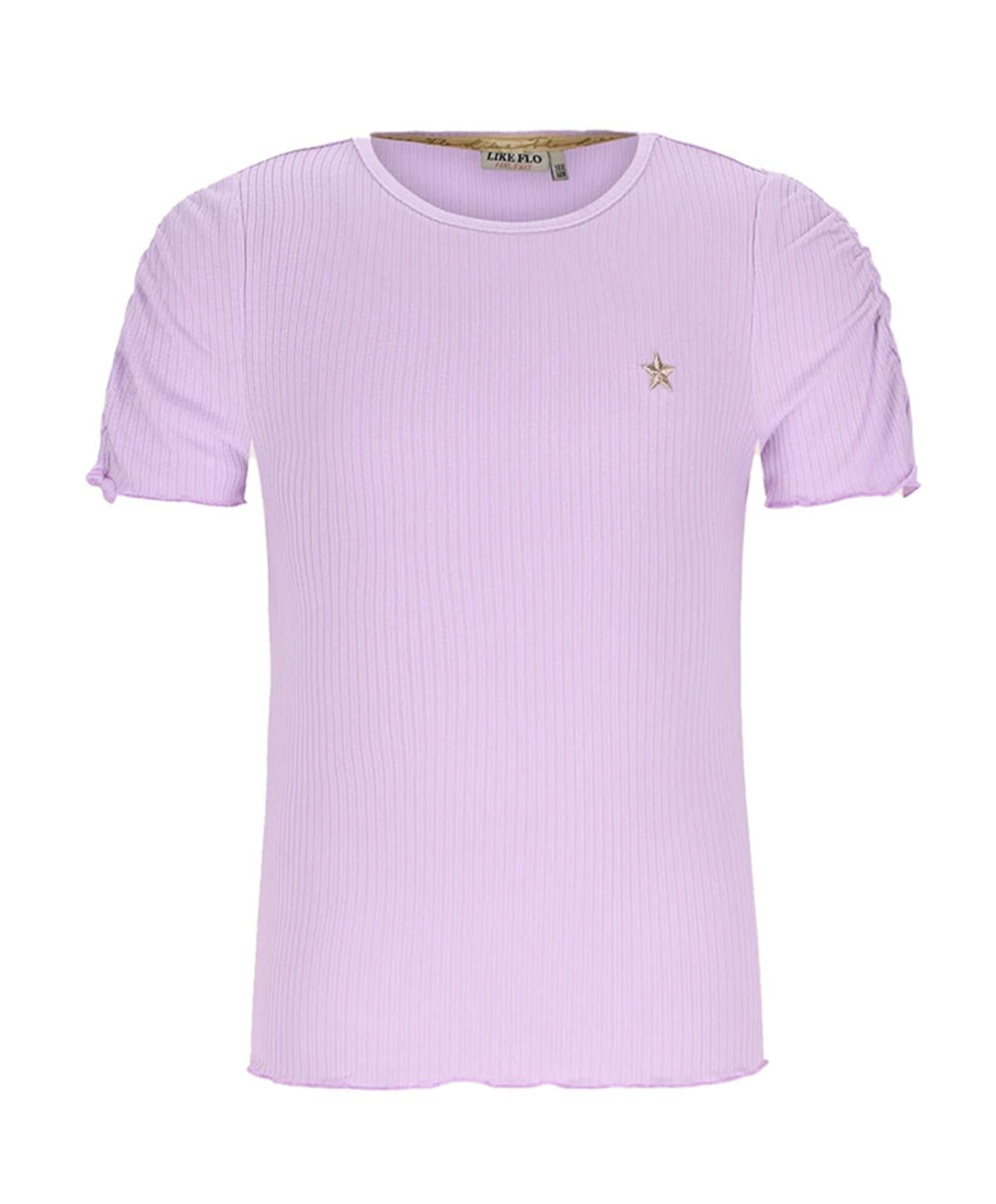 Like Flo Meisjes T-shirt paars
