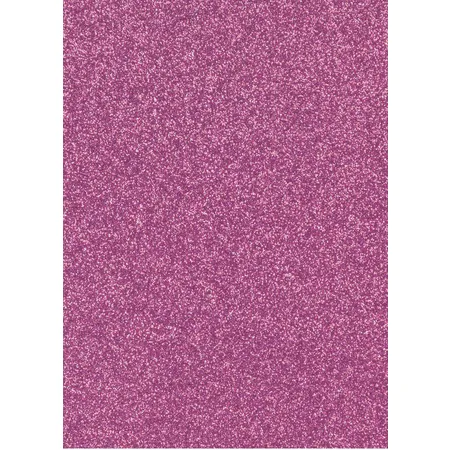 Glorex Glitterpapier rosa, A4
