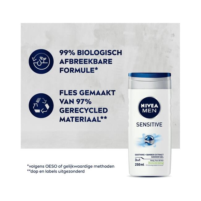 NIVEA MEN Sensitive Douchegel 250 ML
