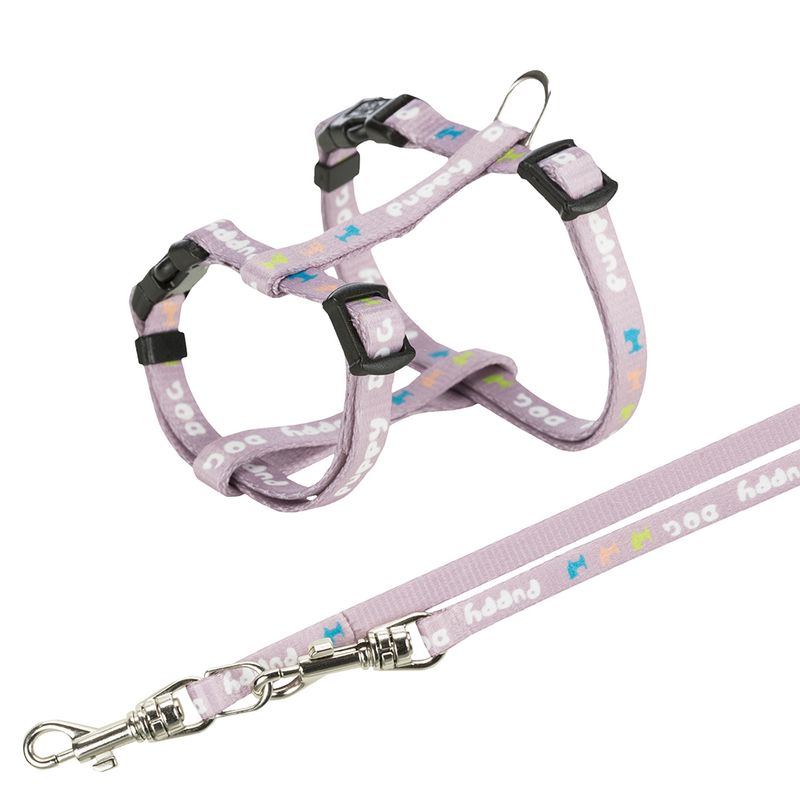 Harnais Trixie Junior avec laisse pour chiot