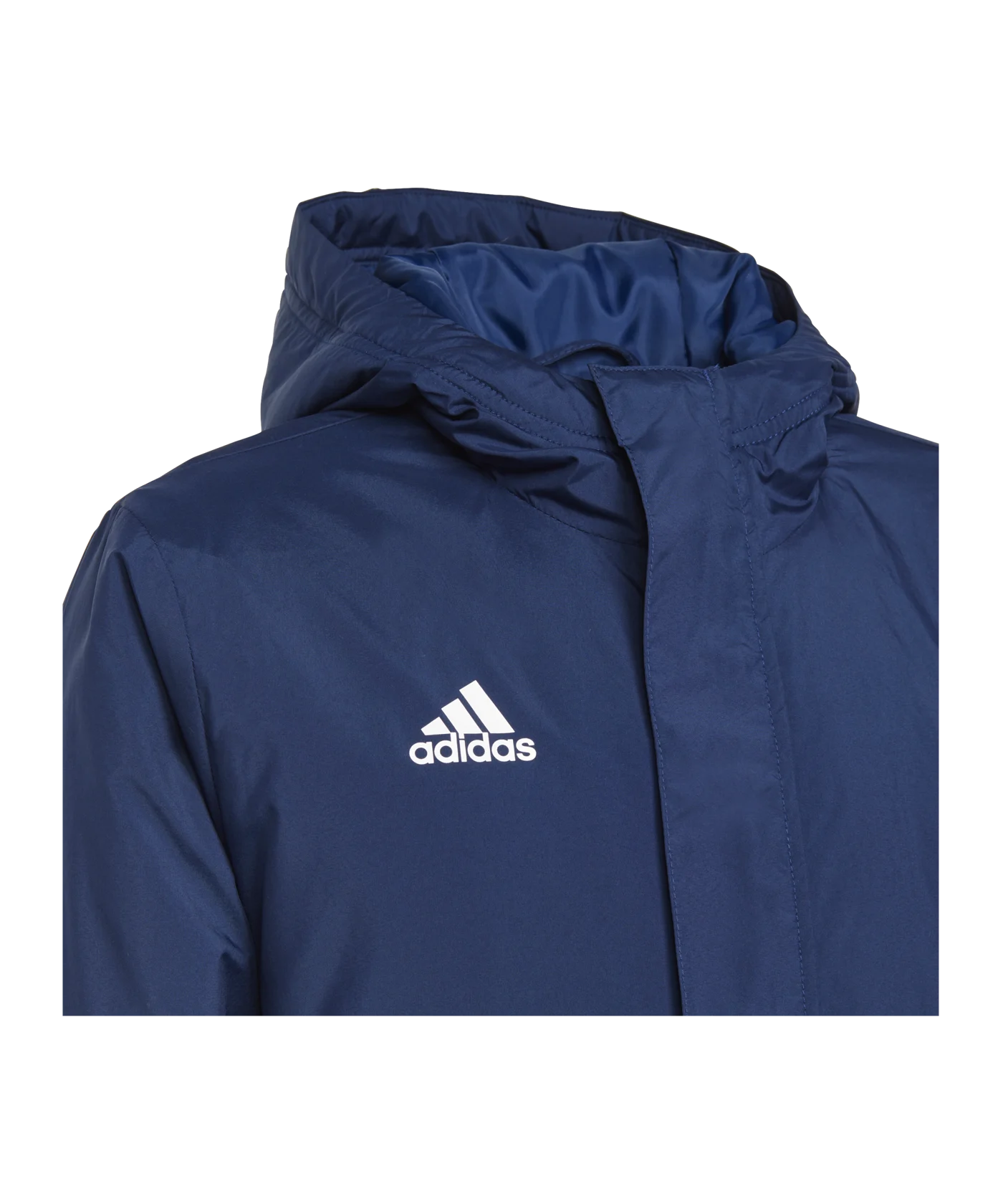 adidas Entrada 22 Stadium Jacke Kids Blau