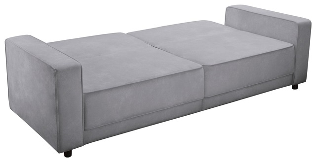 Dorel Home 3-Sitzer »ALLIE Schlafsofa 225 cm« Bett-Funktion (108/190cm), trendiger Cord o. pflegeleichter Velours