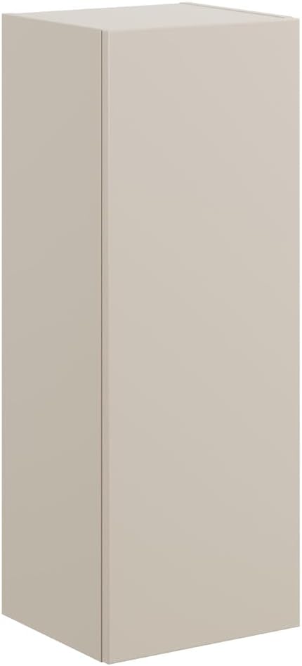 Lomadox Badezimmer Hochschrank in Kaschmir matt (2X Hängeschrank)