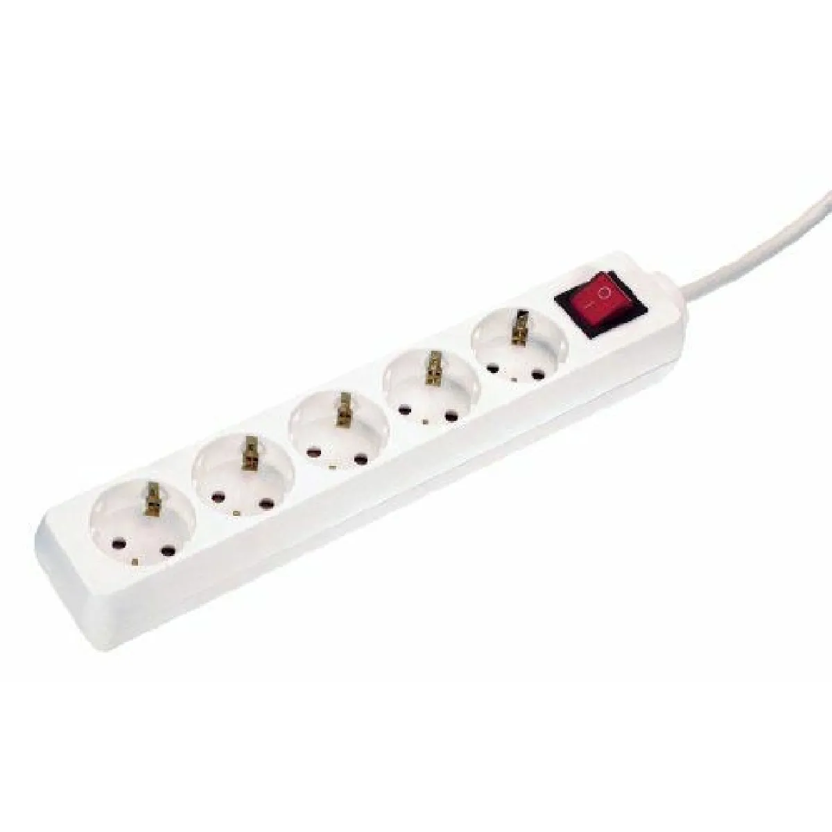 as-Schwabe Bloc Multiprise Blanc