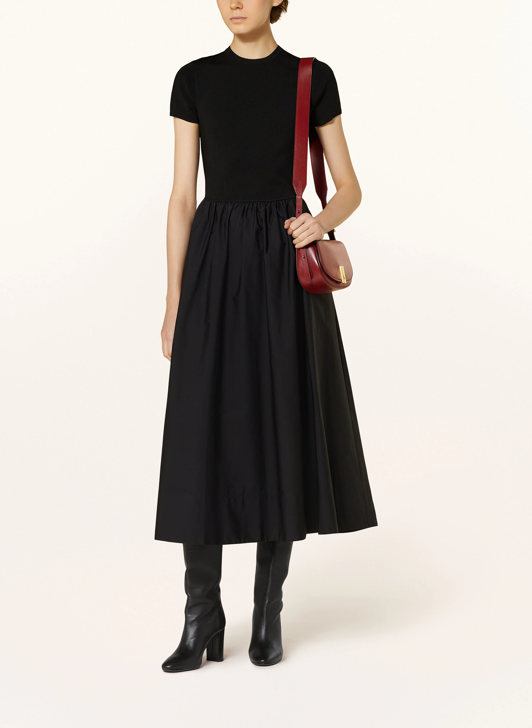 POLO RALPH LAUREN Kleid im Materialmix