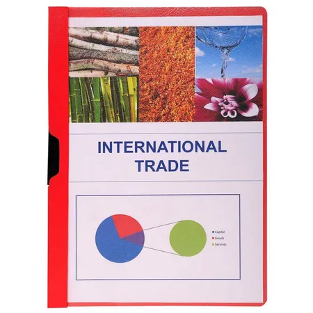 Exacompta Klemmmappe Euro Clip, A4, rot