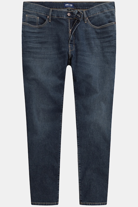 John F. Gee Jeans Bauchfit, Denim, Straight Fit, 5-Pocket, bis 72