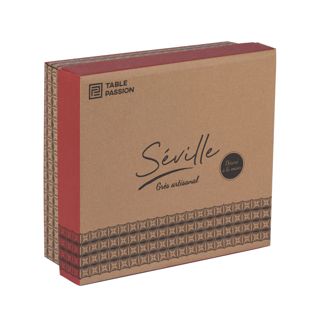 Coffret de 4 coupelles Séville 11 cm Table passion