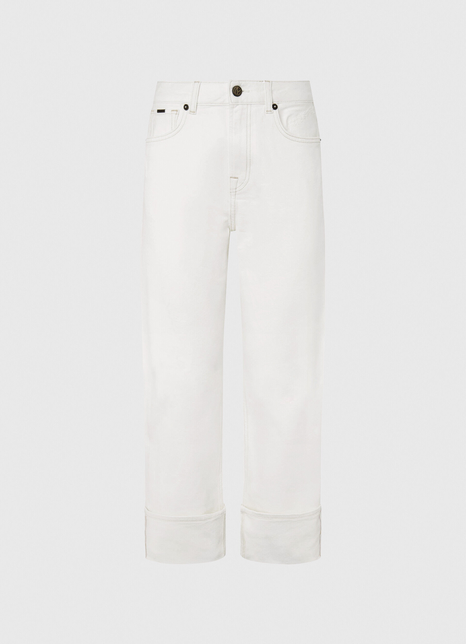 JEAN HAZEL FIT REGULAR TIRO ALTO - jeans