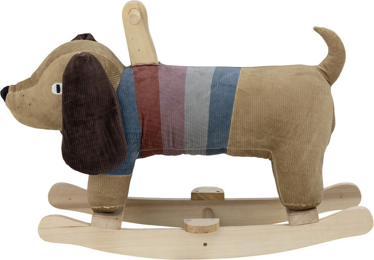 Bloomingville Mini Charlie Gyngehest, Hund, Brun, Polyester Brun