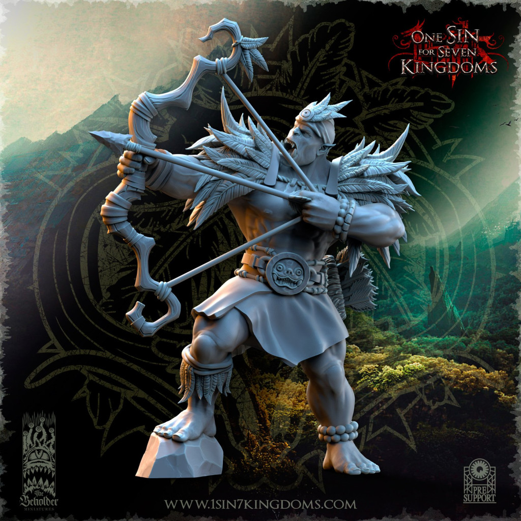 The Beholder Miniatures - Orcs - Archers