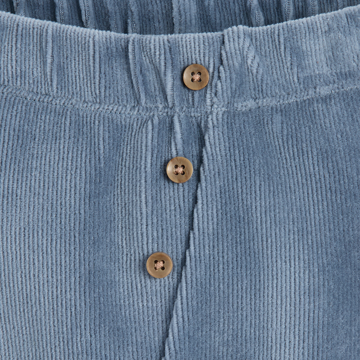 COLEÇÃO LA REDOUTE<br>Conjunto de 2 leggings de veludo canelado