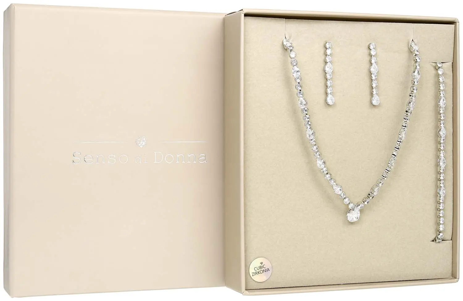 Schmuckset - Sparkling Teardrop