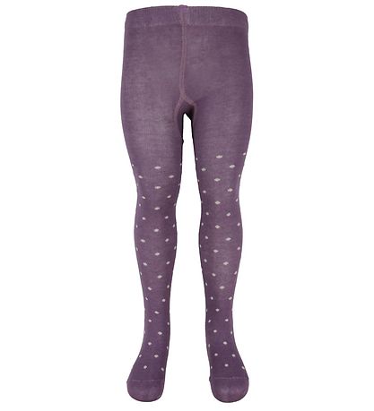 Minymo Baby trømpebukser - 2-Pak - Very Grape