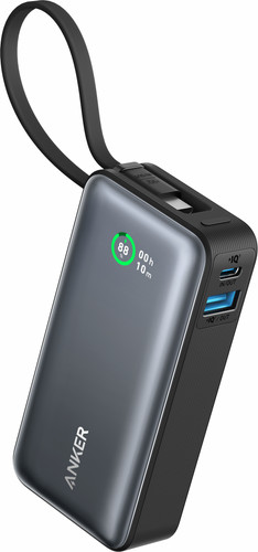 Anker Nano Power Bank 10.000 mAh met Snelladen Zwart